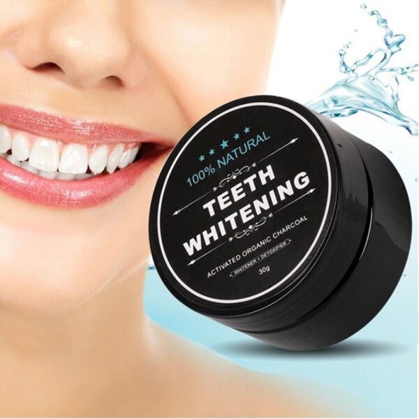 Charcoal Teeth Whitening Powder Activated Coconut Charcoal Teeth Whitening Charcoal Powder Oral Hygiene - Image 2