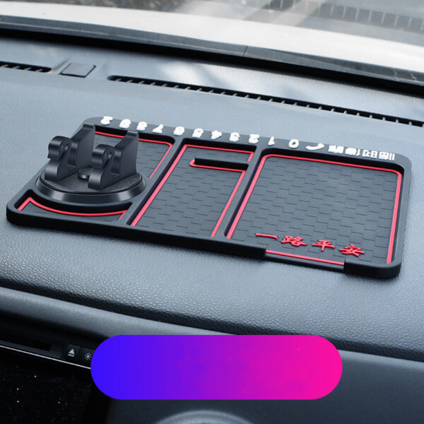 Non-Slip Car Phone Pad For 4-in-1 Car Parking Number Card Anti-Slip Mat Auto Phone Holder Sticky Anti Slide Dash Phone Mount - Image 10