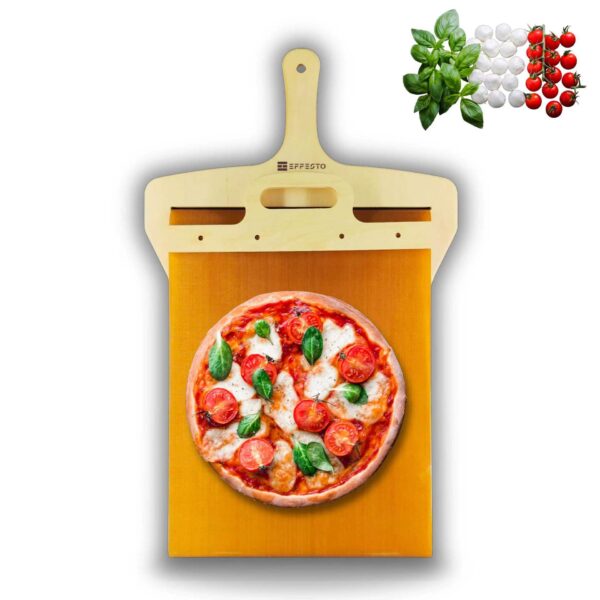 Kitchen Gadgets Sliding Pizza Shovel Non Stick Pizza Smooth Cutting Board Storage Transfer Board Kitchen Baking Tool - Image 9