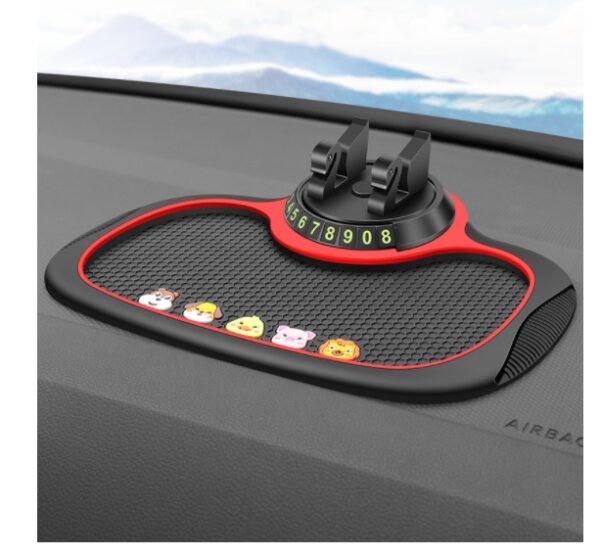 Non-Slip Car Phone Pad For 4-in-1 Car Parking Number Card Anti-Slip Mat Auto Phone Holder Sticky Anti Slide Dash Phone Mount - Image 9